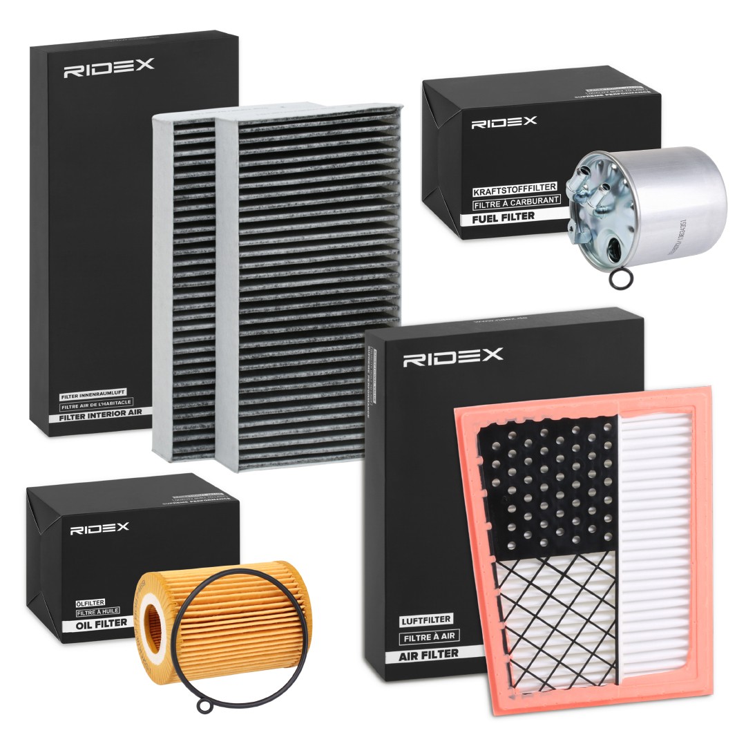 RIDEX 4055F29520: Kit de filtros