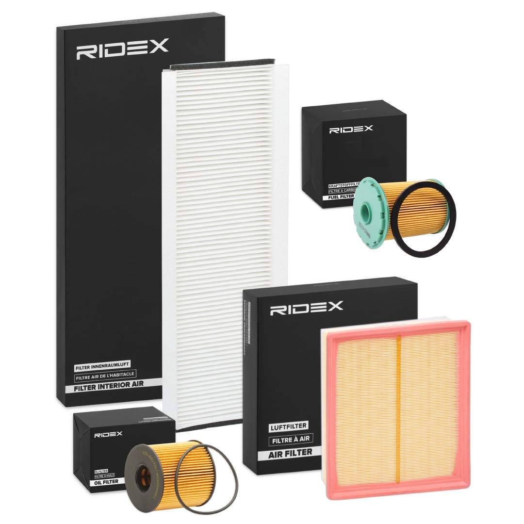 RIDEX 4055F29555: Kit de filtres