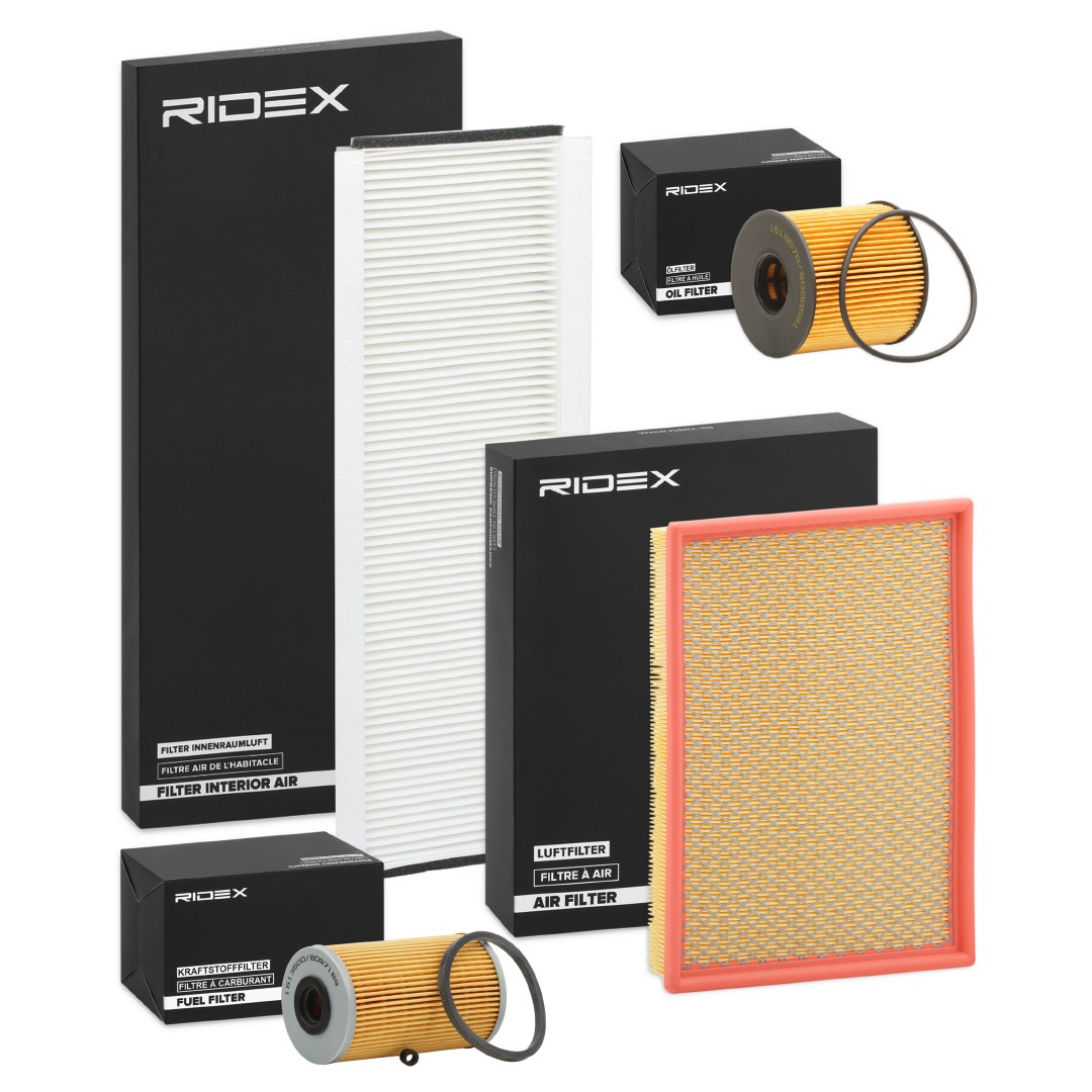 RIDEX 4055F29557: Szűrőkészlet