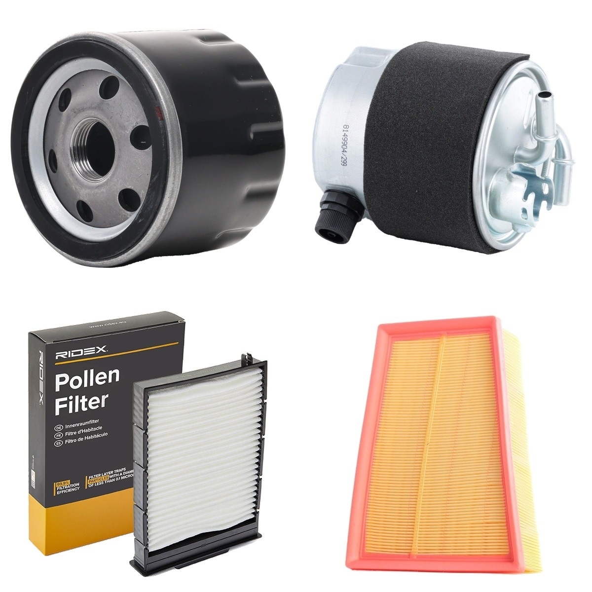 RIDEX 4055F29604: Filterset