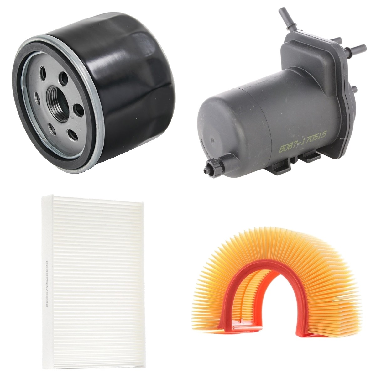 RIDEX 4055F30001: Filter-komplekt