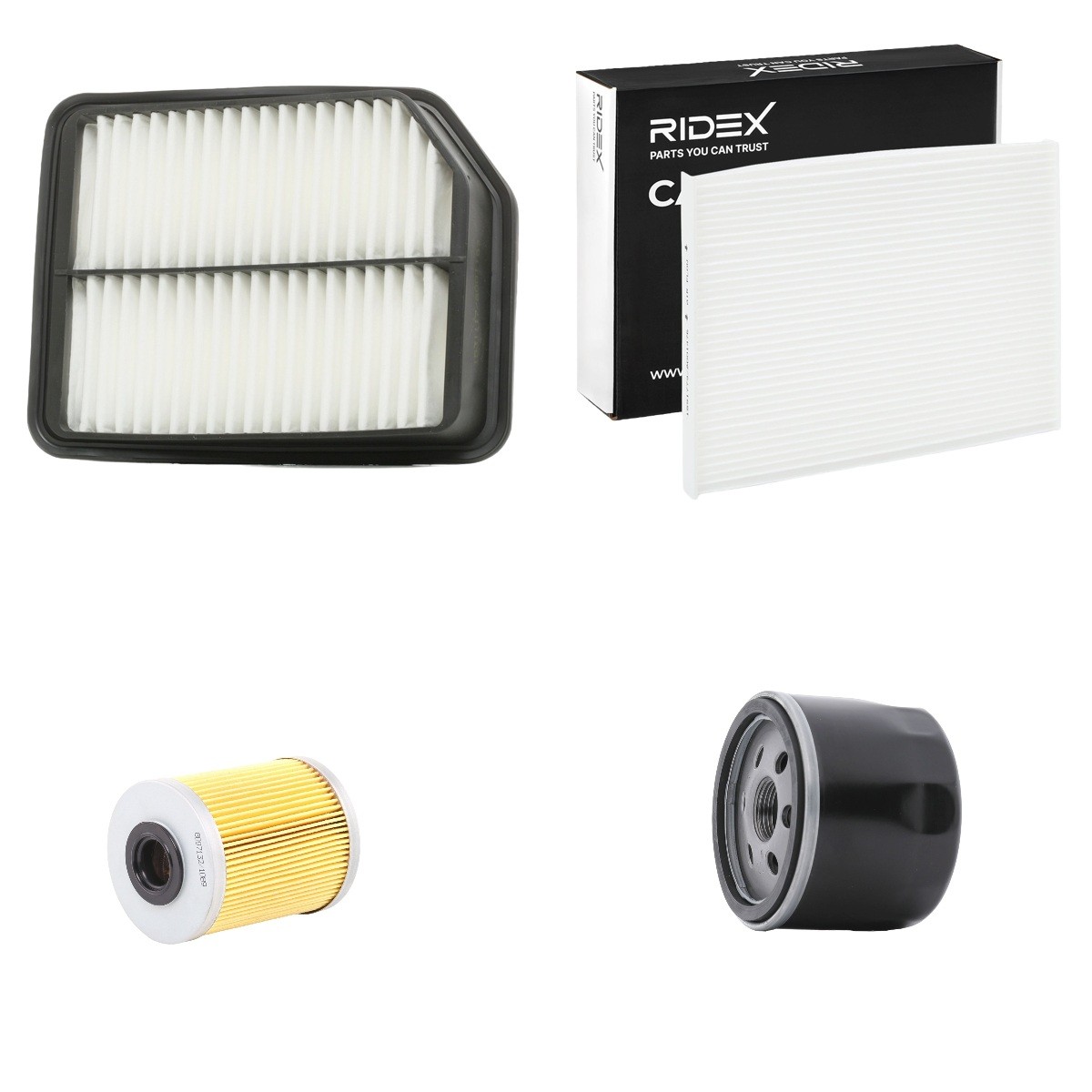 RIDEX 4055F30012: Kit de filtres