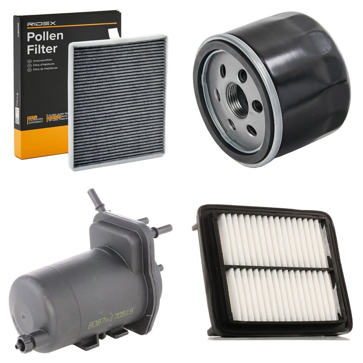 RIDEX 4055F30093: Filter kit