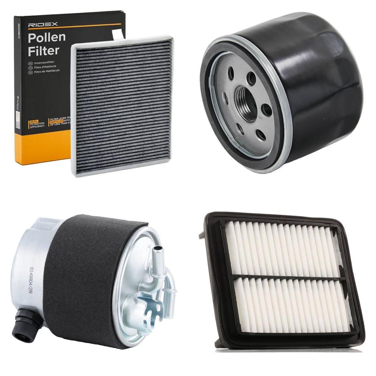 RIDEX 4055F30094: Filterset