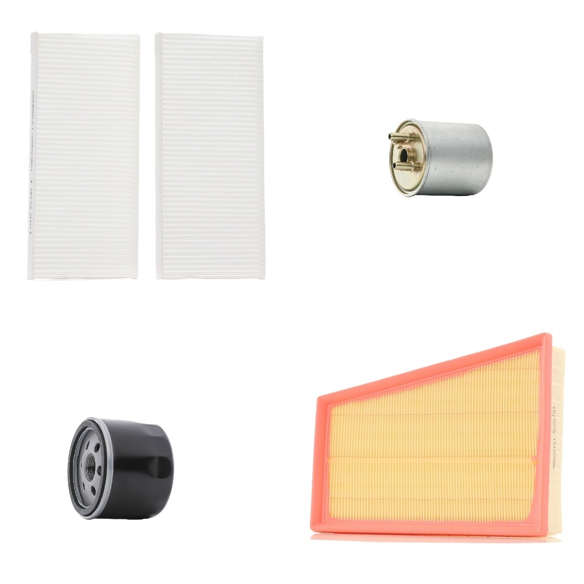 RIDEX 4055F30119: Комплект филтри