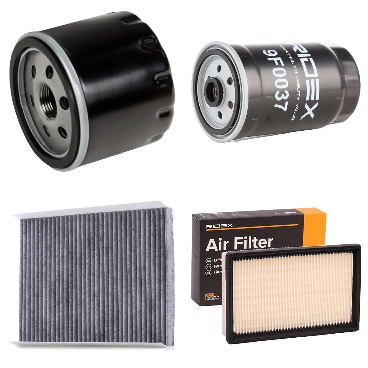 RIDEX 4055F30163 Filterset