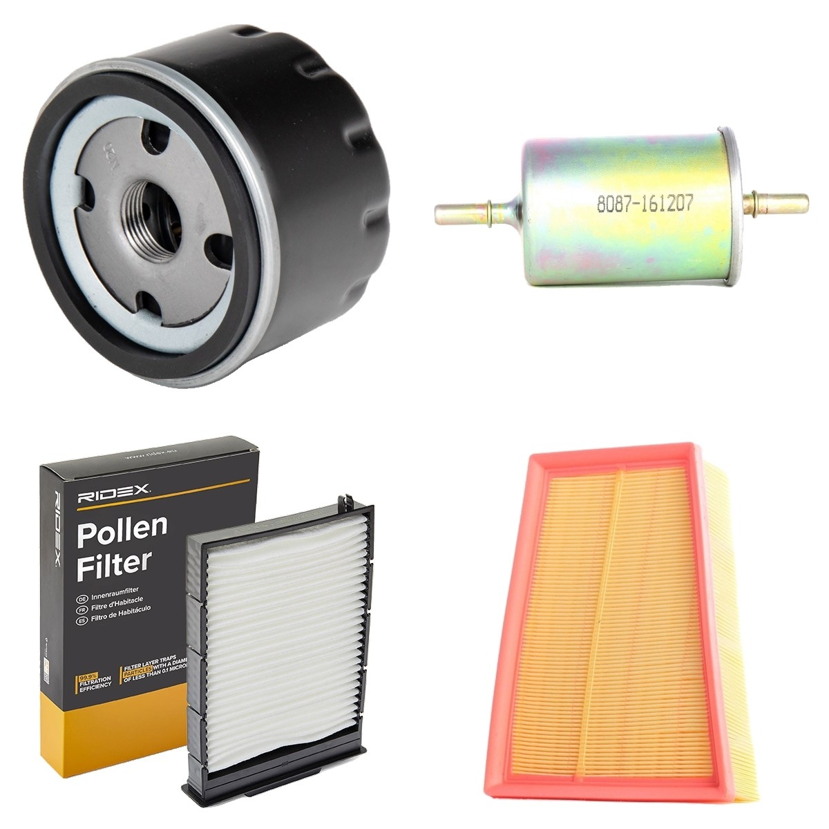 RIDEX 4055F30320: Suodatinsarja