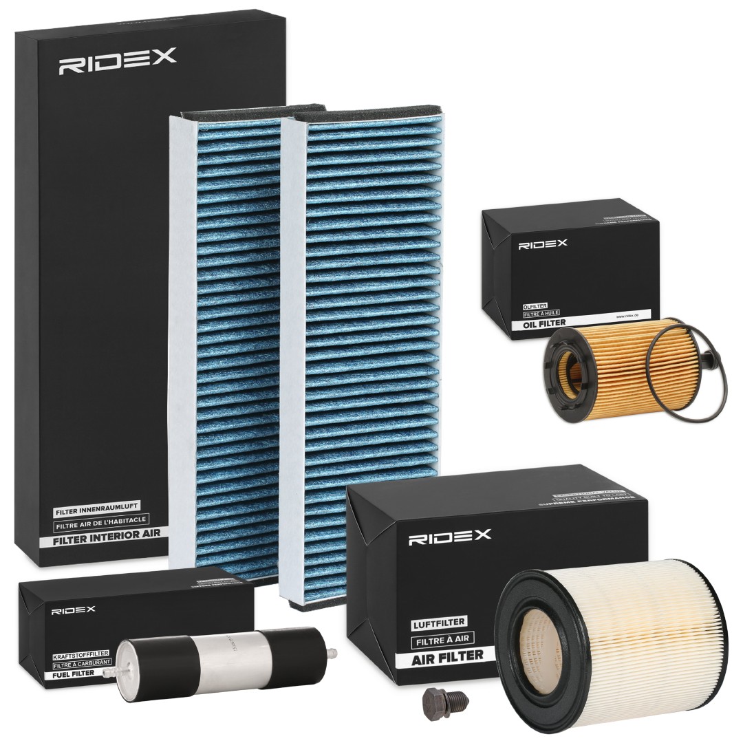 RIDEX 4055F30493: Kit de filtres