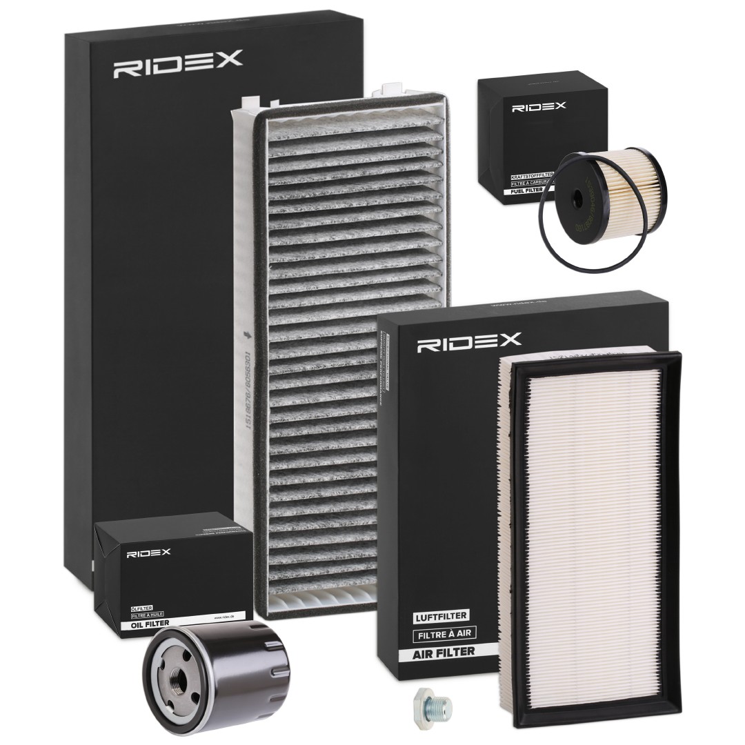 RIDEX 4055F30515: Szűrőkészlet