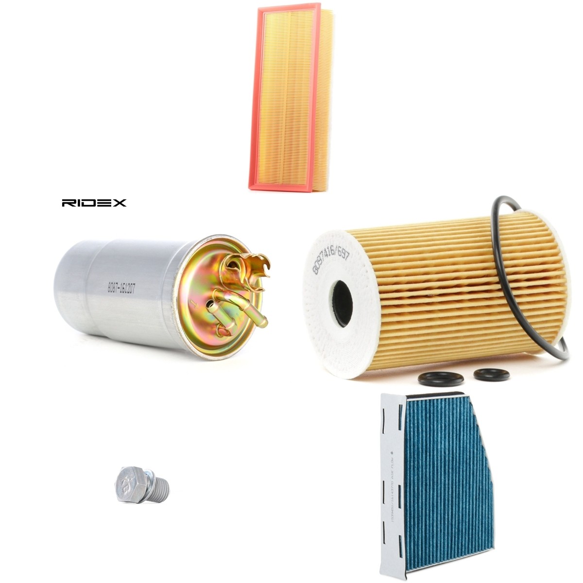 RIDEX 4055F30763: Filter-komplekt