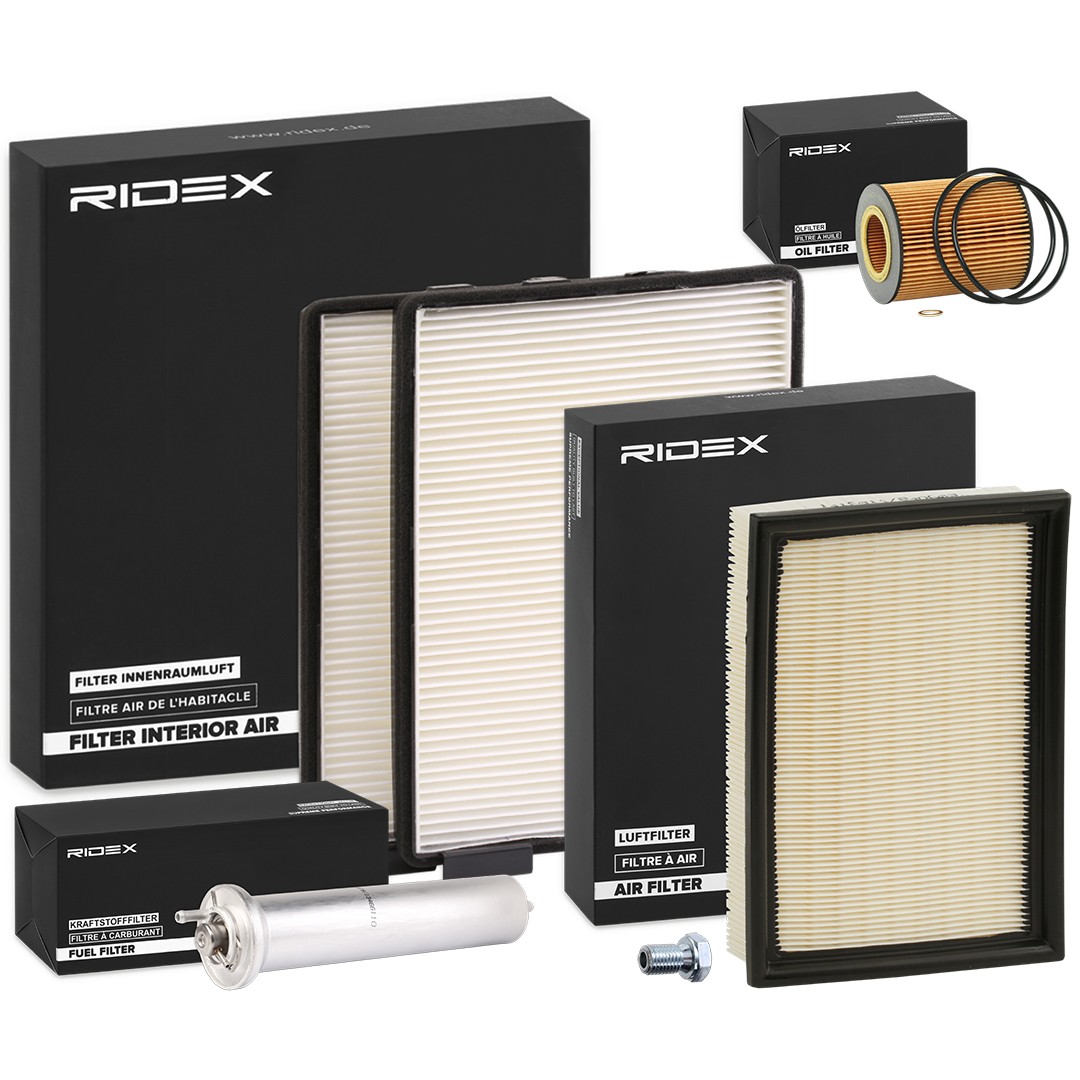 RIDEX 4055F30775: Filtersats