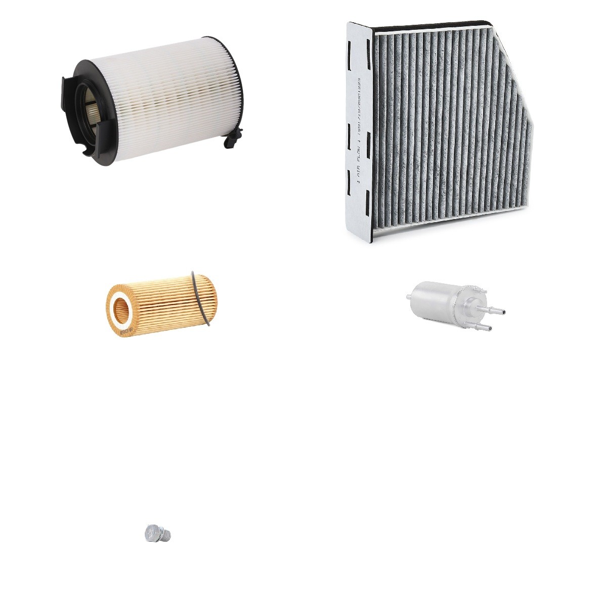 RIDEX 4055F30814: Комплект филтри