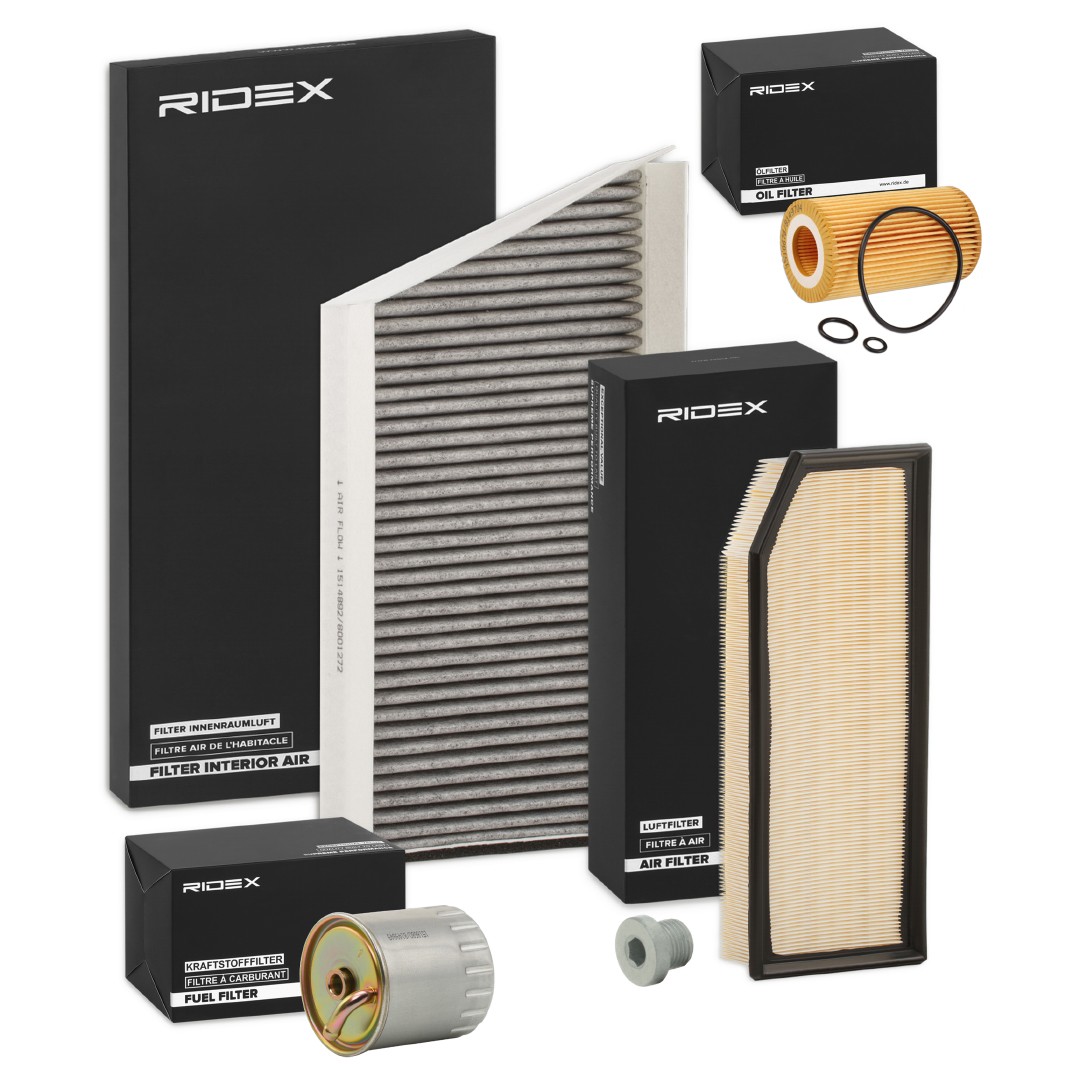 RIDEX 4055F31047: Filter - Sada