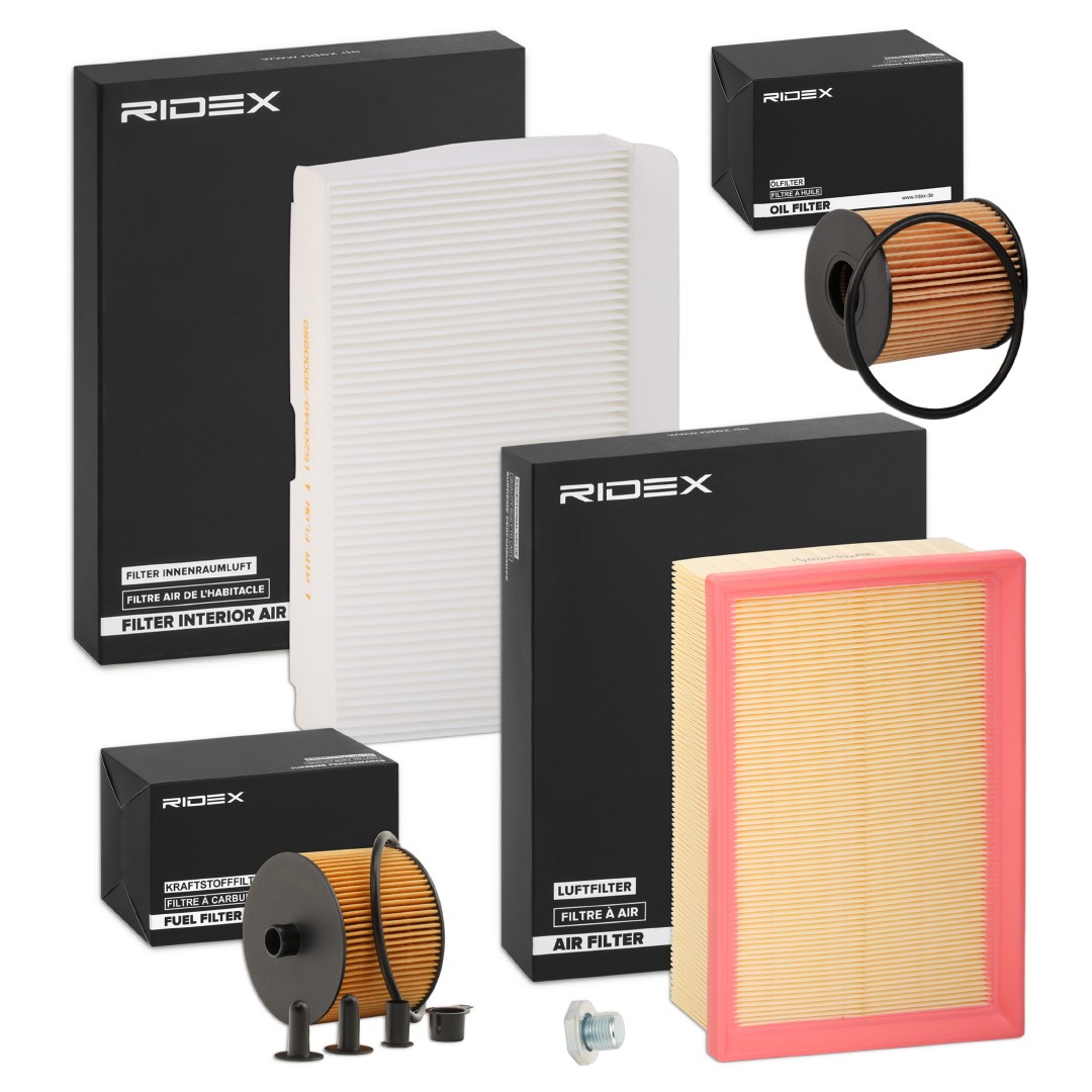 RIDEX 4055F31347: Комплект филтри