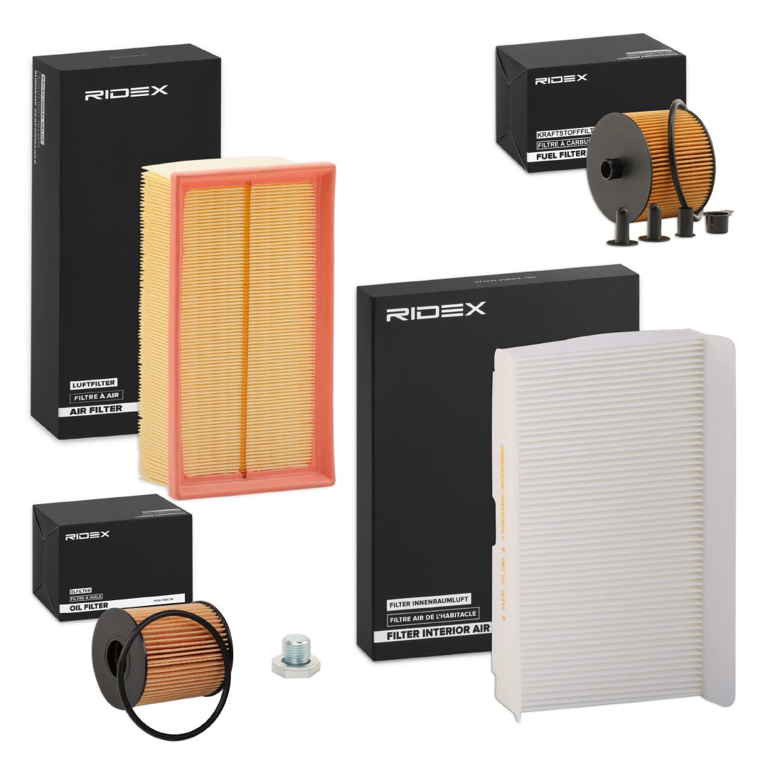 RIDEX 4055F31377: Kit de filtres