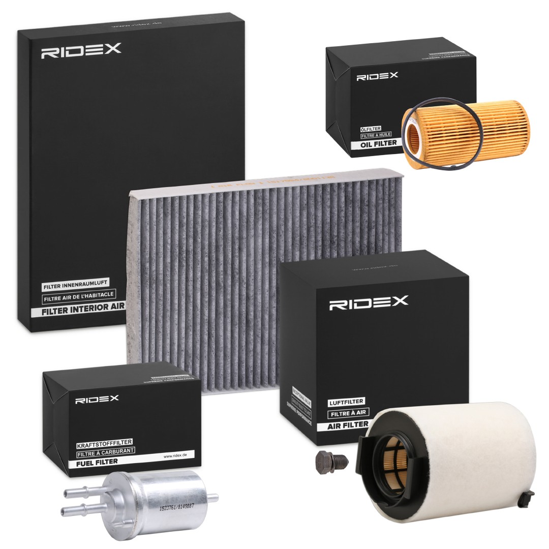 RIDEX 4055F32333: Szűrőkészlet