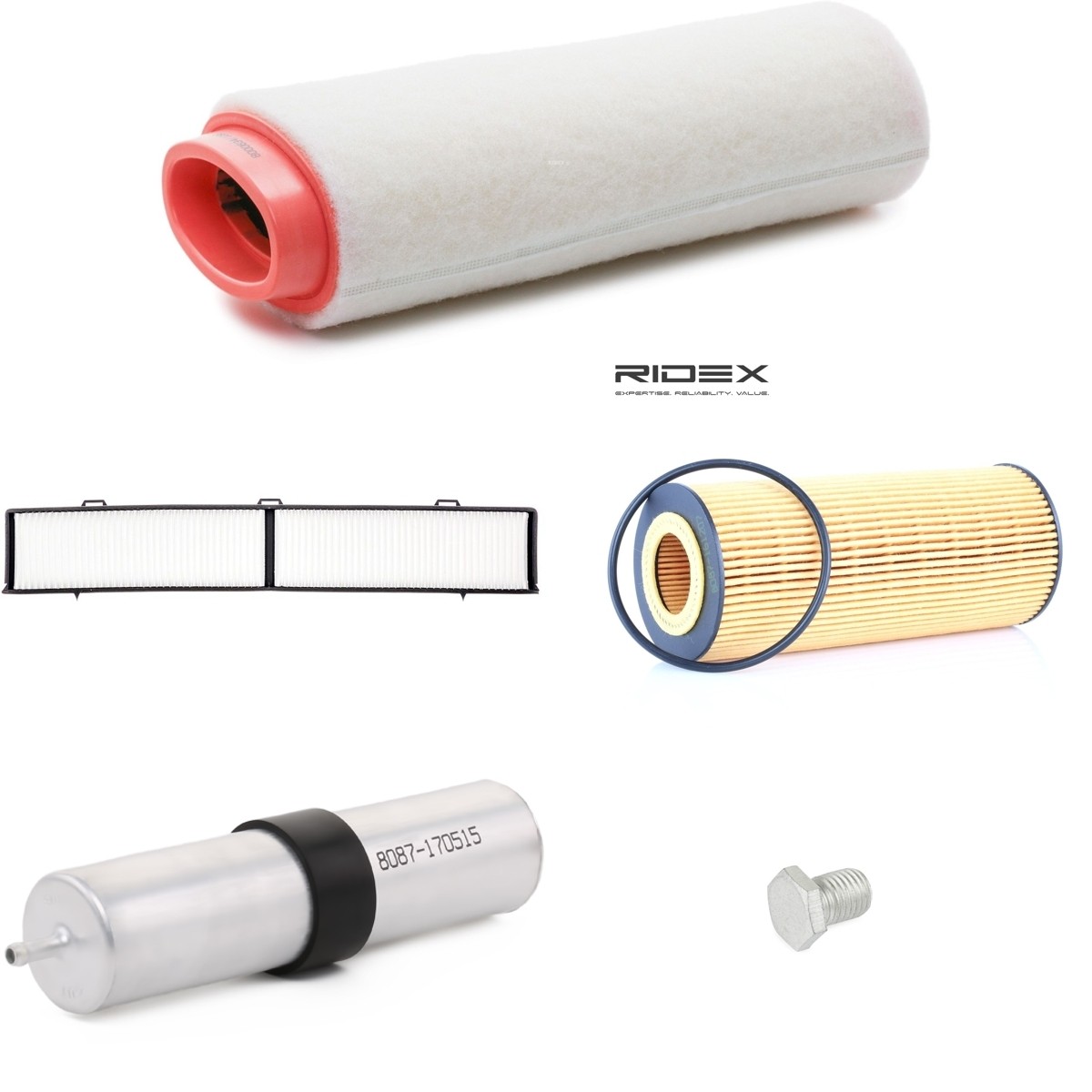 RIDEX 4055F32474: Kit filtri