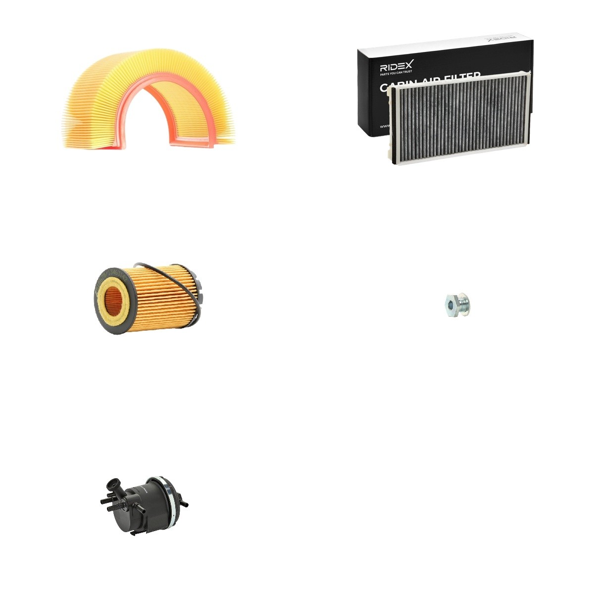 RIDEX 4055F33670: Kit filtri