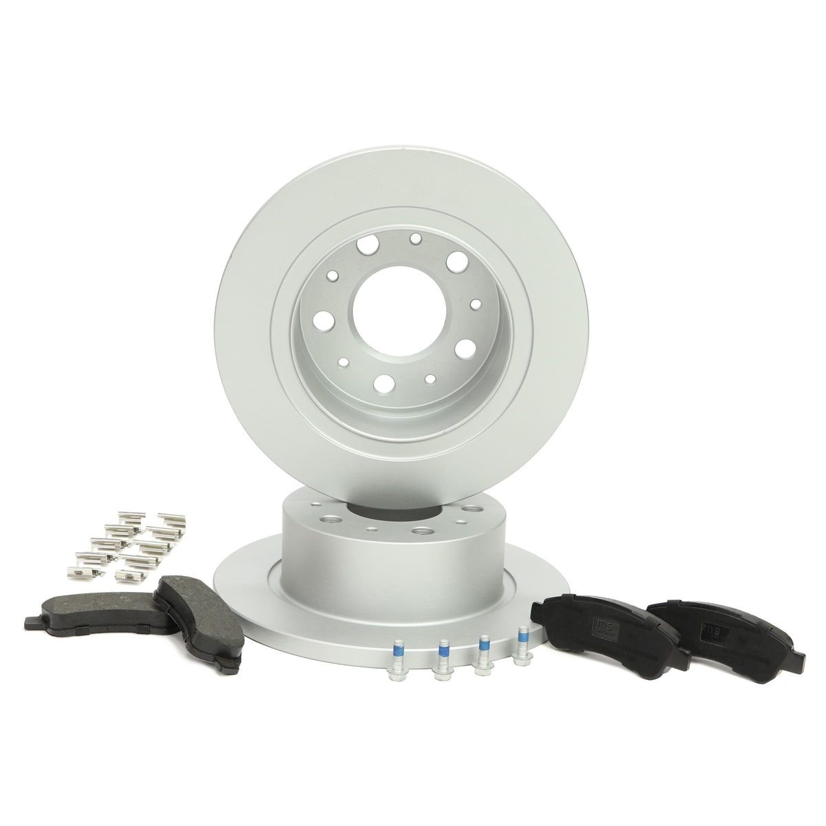 MASTER-SPORT 201601230: Bremsscheiben und -beläge Hinterachse, Ø: 300mm, voll, mit Anti-Quietsch-Blech