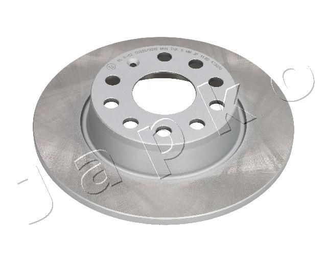 JAPKO 610901C: Disco de freno Eje trasero, Ø: 272mm, macizo, Ø: 272mm, barnizado