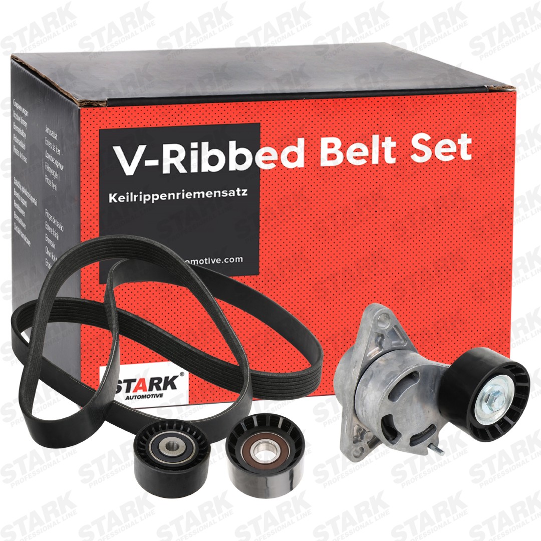 STARK SKRBS-1200760: Jogo de correias trapezoidais estriadas
