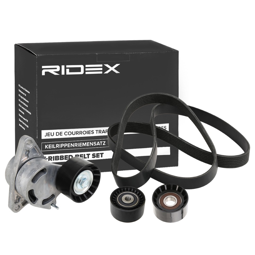 RIDEX 542R0762: Jogo de correias trapezoidais estriadas