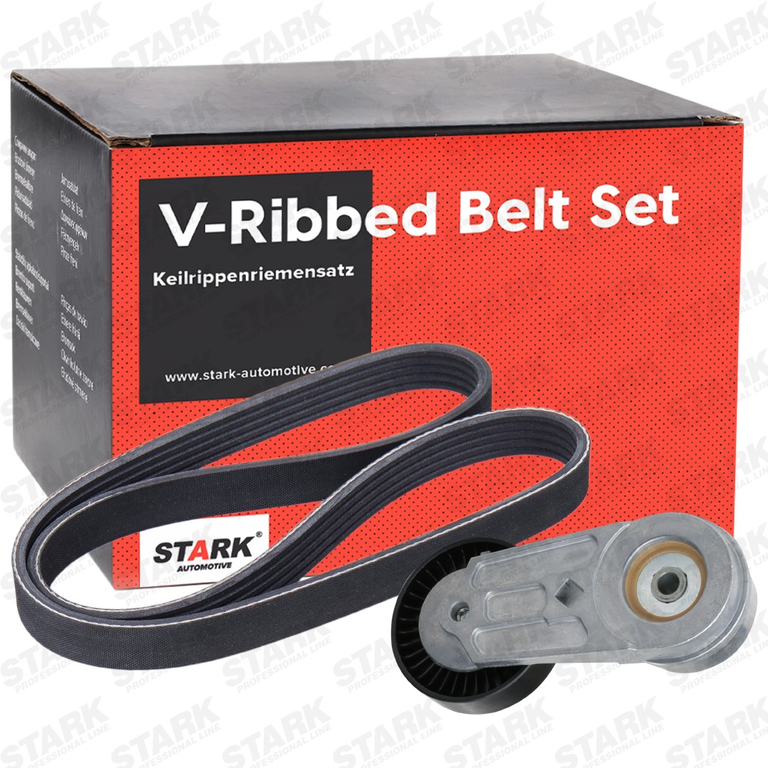 STARK SKRBS-1200763: Sada zebrovanych klinovych remenu