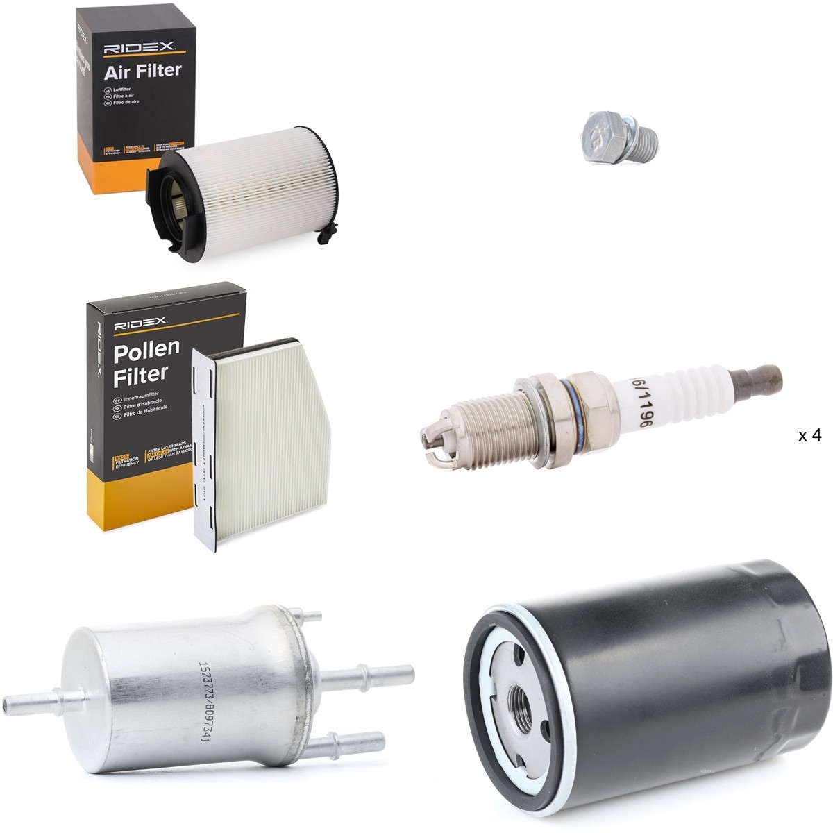 RIDEX 4682P1854: Onderhoudspakket