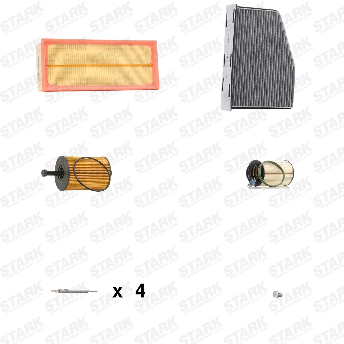 STARK SKPSM-4571907: Alkarséz készlet, felülvizsgálat