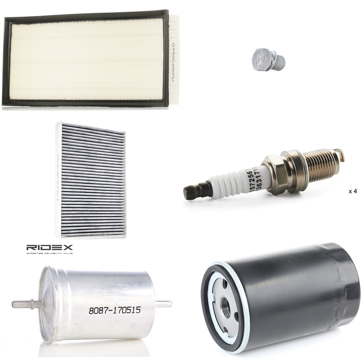 RIDEX 4682P4027: Kit de service