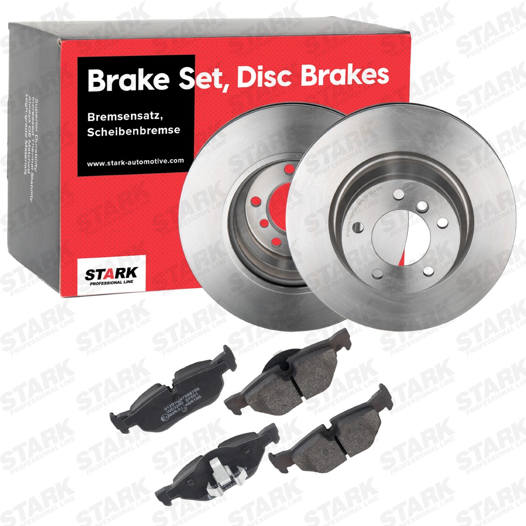 STARK SKBK-10991289: Zestaw do hamulców, hamulce tarczowe Oś tylna, Ø: 330[mm], wentylowany