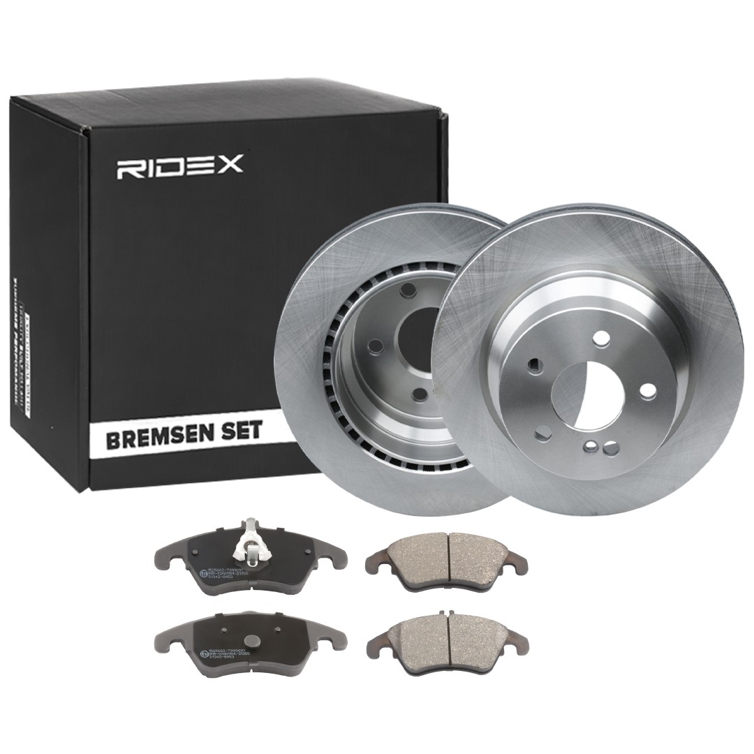 RIDEX 3405B1331: Bromssats, skivbroms framaxel, Ø: 300mm, ventilerad invändigt