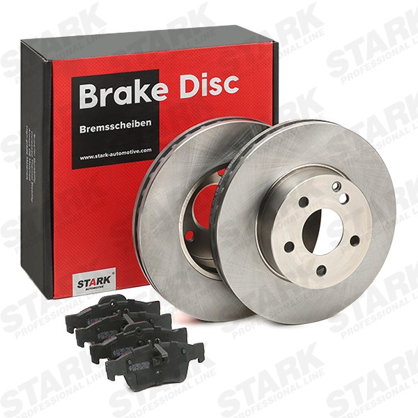 STARK SKBK-10991439: Bromssats, skivbroms Bakaxel, Ø: 295,2mm, ventilerad