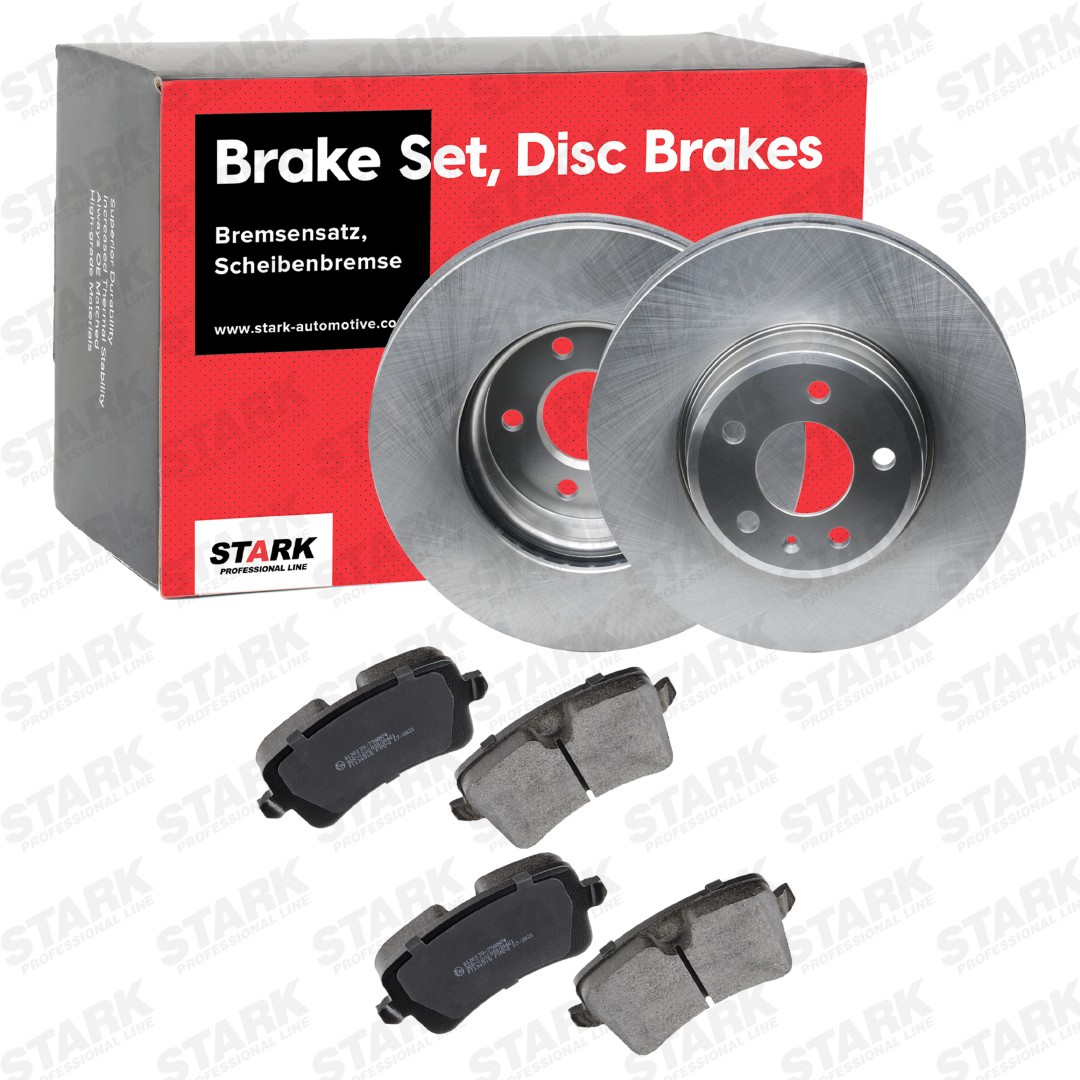 STARK SKBK-10991461: Remschijven en blokken Achteras, Ø: 314mm, Geventileerd