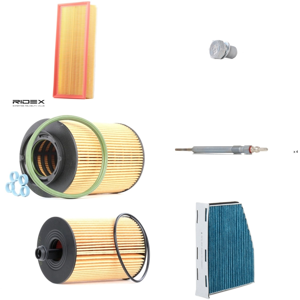 RIDEX 4682P4137: Servicekit