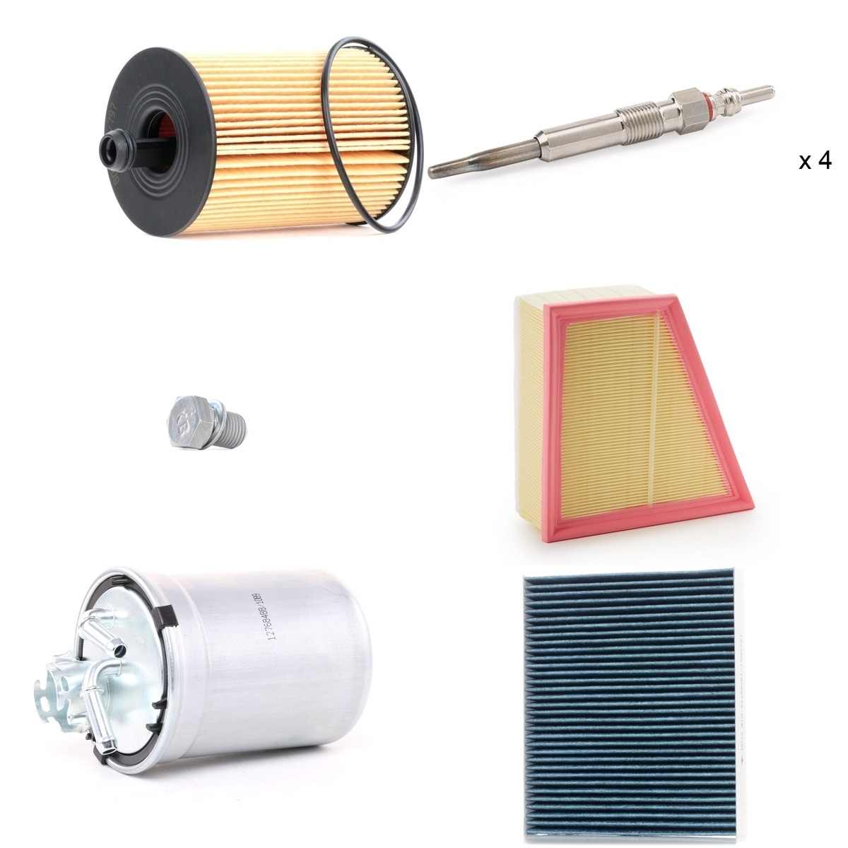 RIDEX 4682P4219: Onderhoudspakket