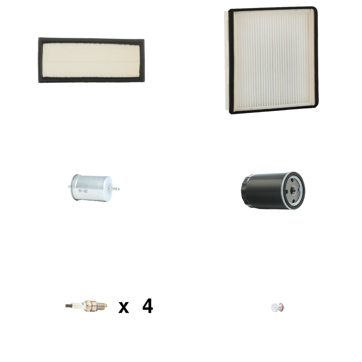 RIDEX 4682P4355: Osade komplekt, inspektsioon