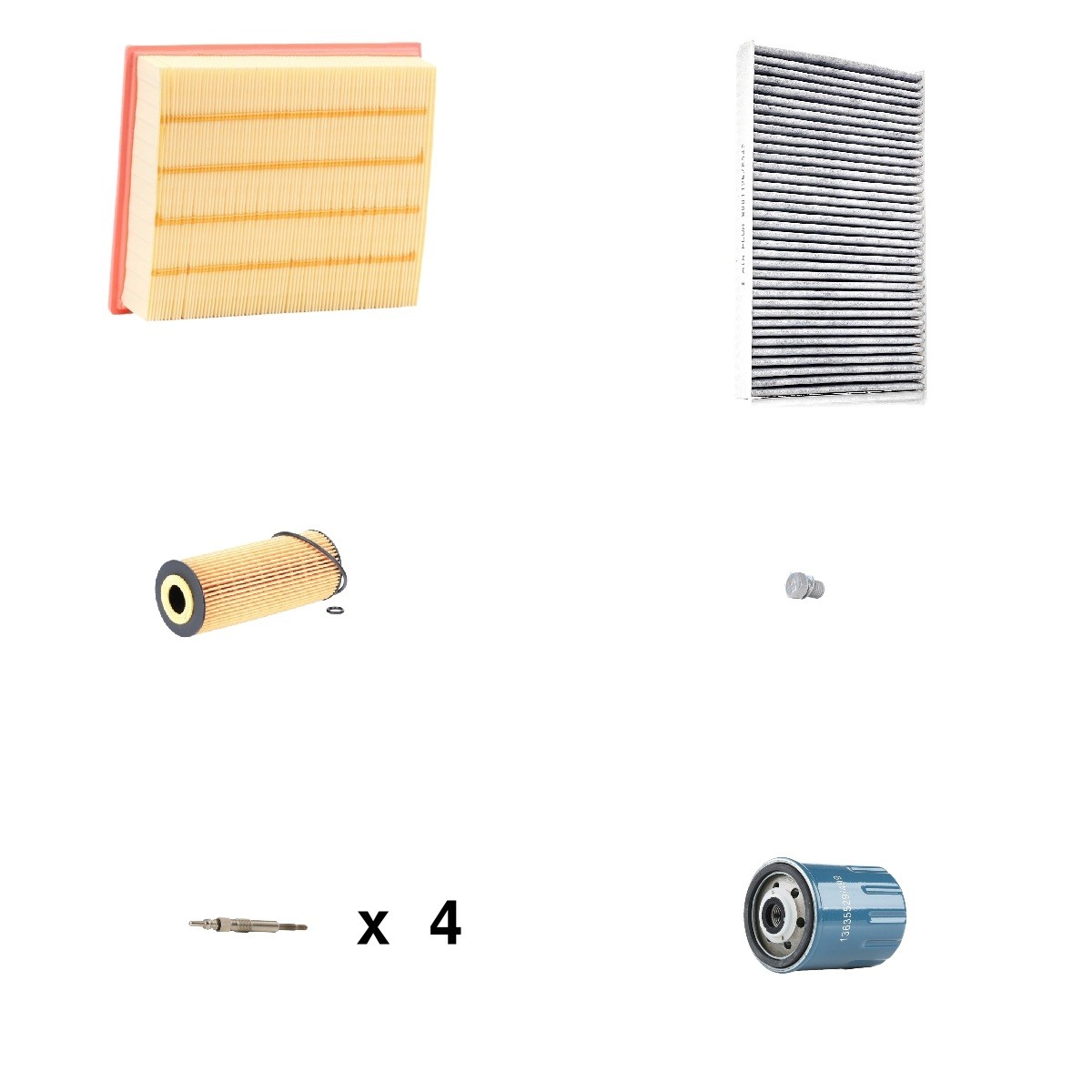 RIDEX 4682P4384: Servicepakke