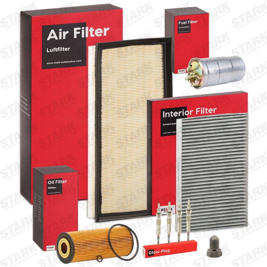 STARK SKPSM-4574421: Sada dielov, inżpekcia
