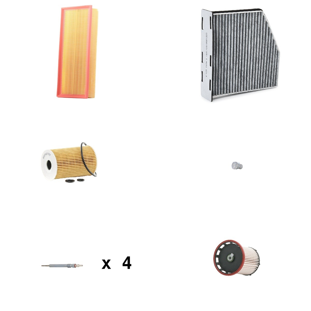 RIDEX 4682P4589: Detaļu komplekts, Tehniskā apkope