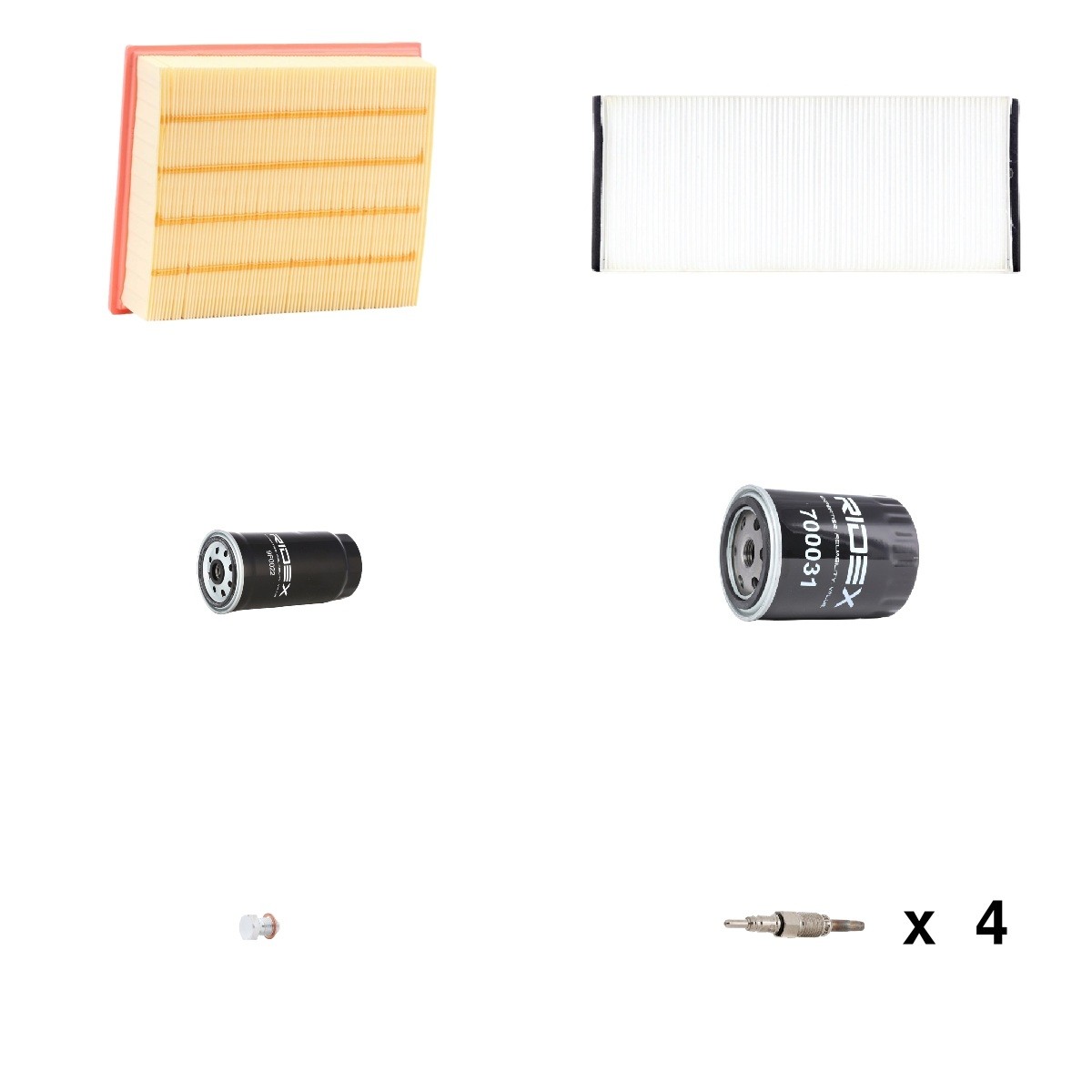 RIDEX 4682P5651: Kit de service