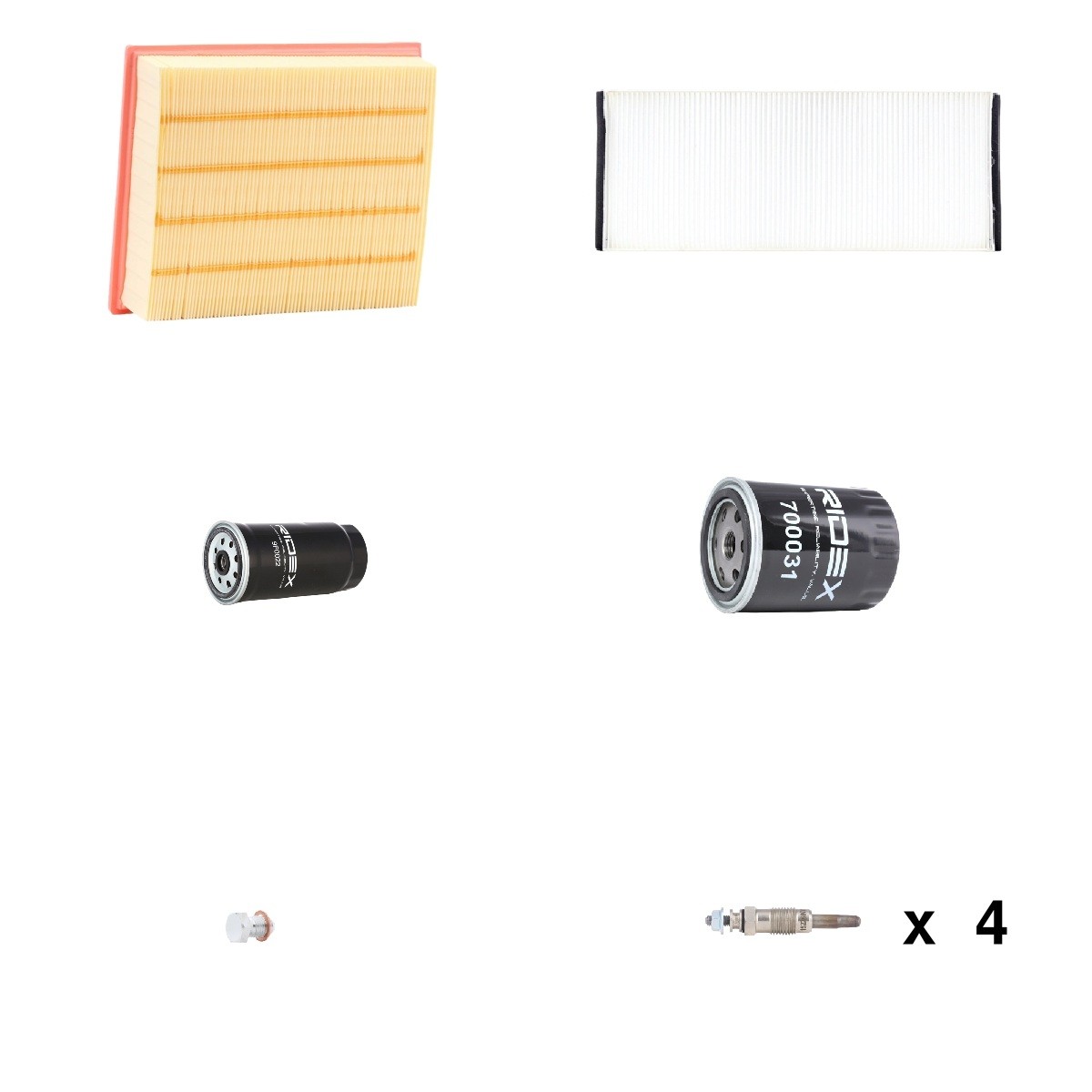 RIDEX 4682P5652: Alkarséz készlet, felülvizsgálat