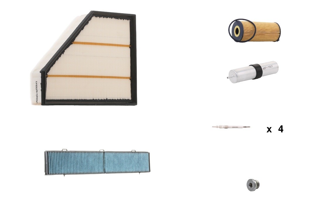 RIDEX 4682P5917: Kit tagliando