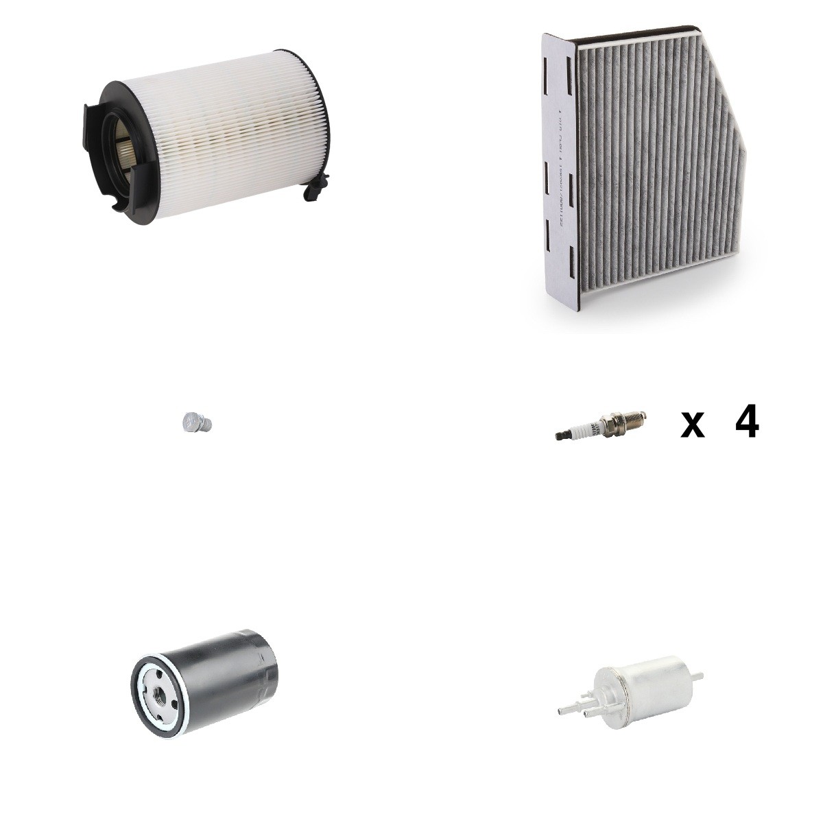 RIDEX 4682P6687: Servicepakke