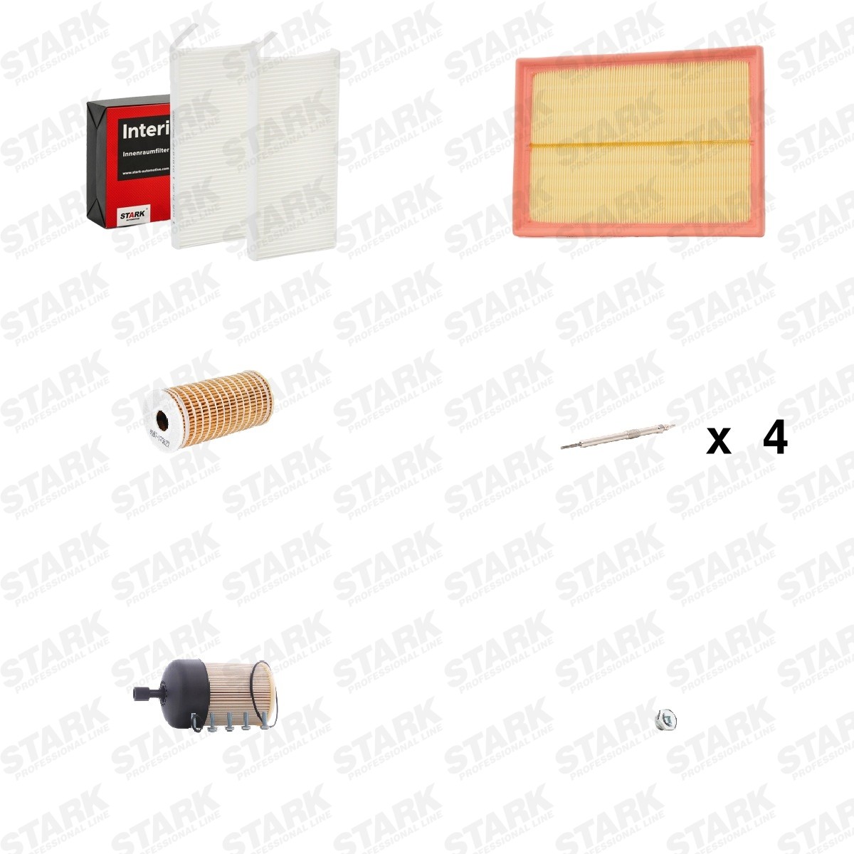 STARK SKPSM-4576789: Kit tagliando