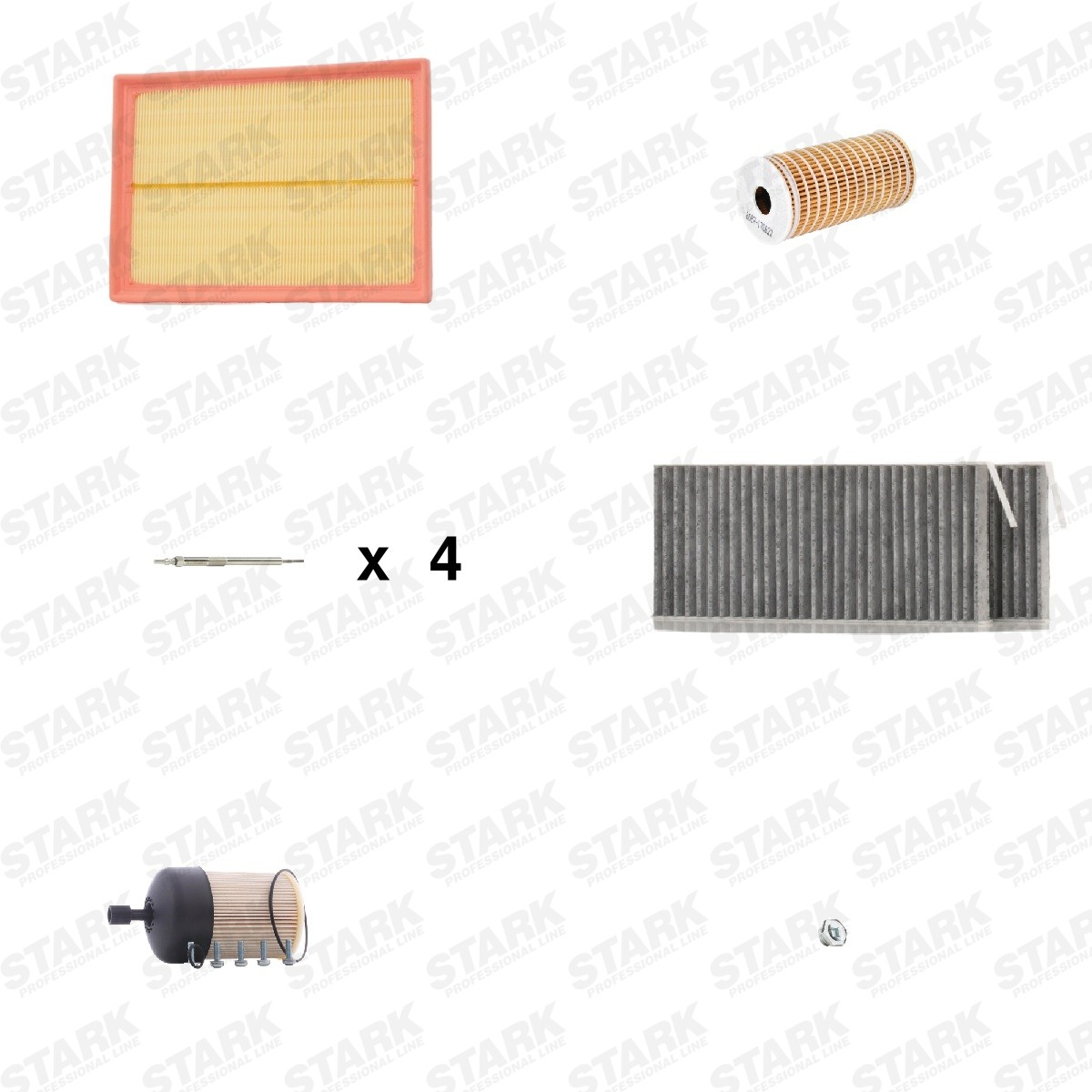 STARK SKPSM-4576792: Alkarséz készlet, felülvizsgálat