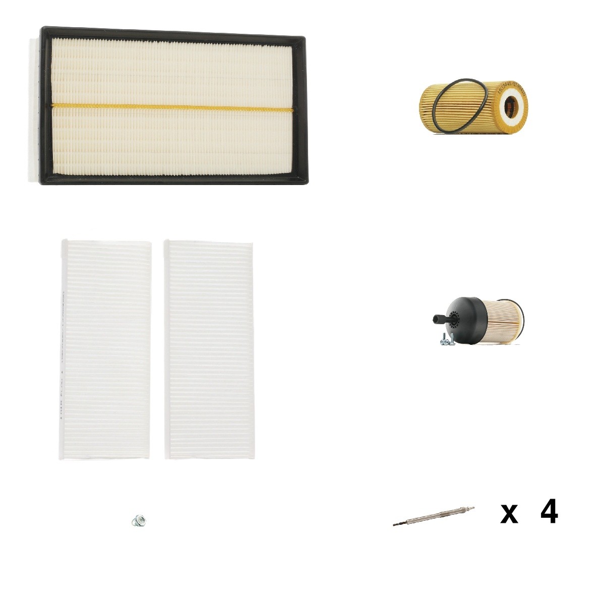 RIDEX 4682P6787: Servicepakke