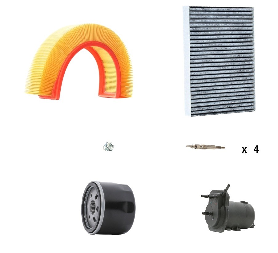 RIDEX 4682P7258: Onderhoudspakket