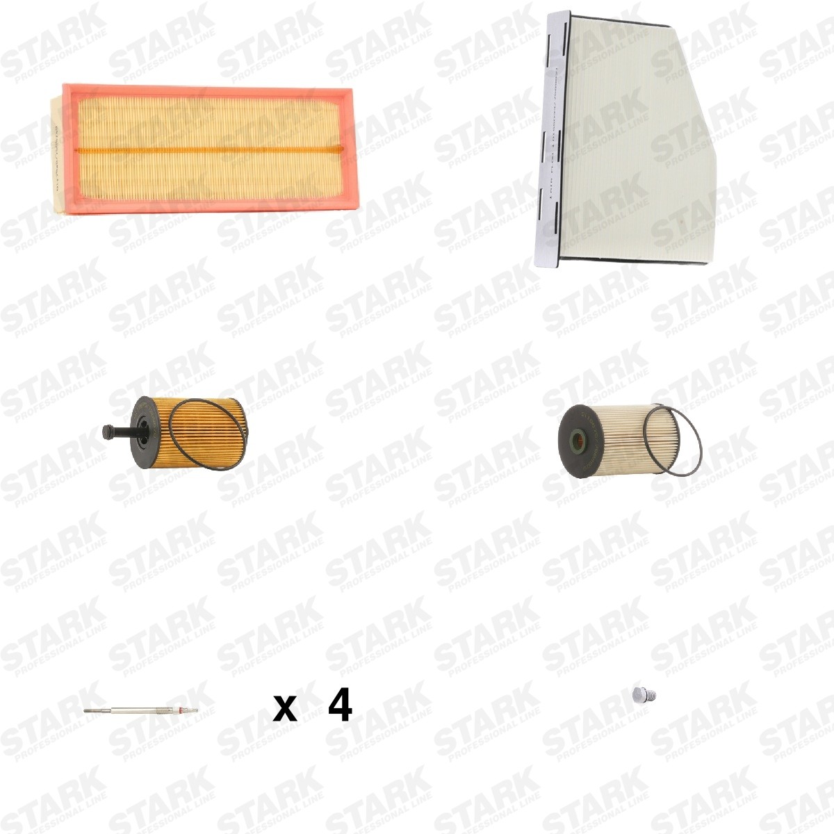 STARK SKPSM-4578001: Kit tagliando