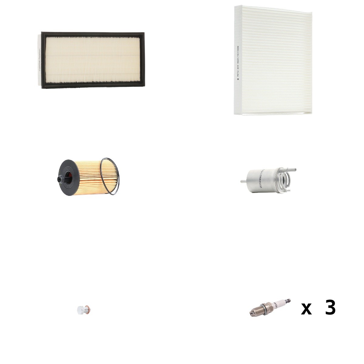 RIDEX 4682P8287: Kit de service